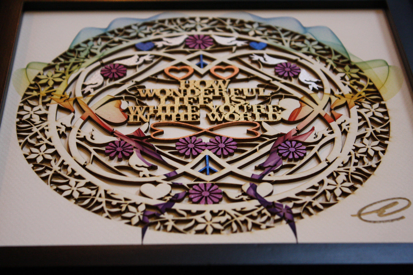 How Wonderful Life Is (Giclee Overlay)
